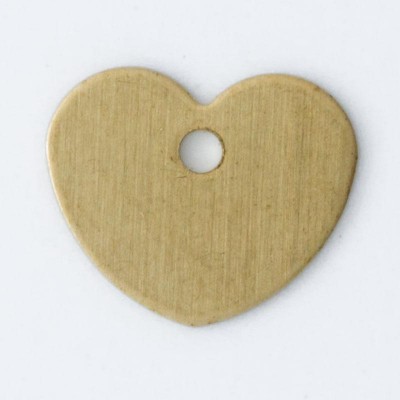 Detalhes do produto Coração com furo 7,20mmx8,73mm