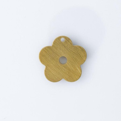 Detalhes do produto Flor com 2 furos 13,60mmx14,05mm