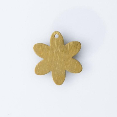 Detalhes do produto Flor com 1 furo 16,40mmx14,60mm