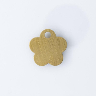Detalhes do produto Flor com 1 furo 13,60mm x 14,00mm