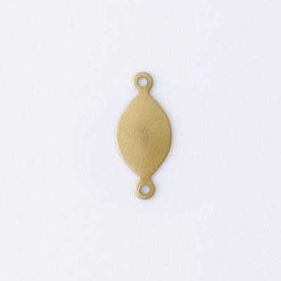 Detalhes do produto Navete com 2 argolinhas 15,20mmx6,60mm