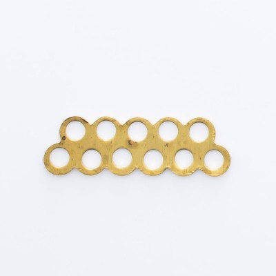 Detalhes do produto Entremeio com 11 furos 5,38mmx16,90mm