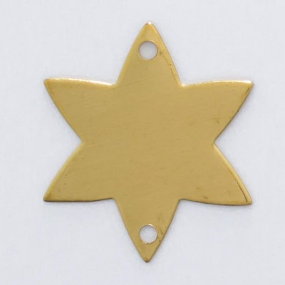 Detalhes do produto Estrela com com 2 furos 16,12mmx14,10mm