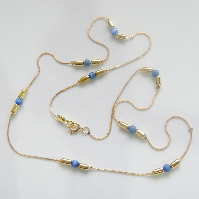 Colar PLQ 0047 azul